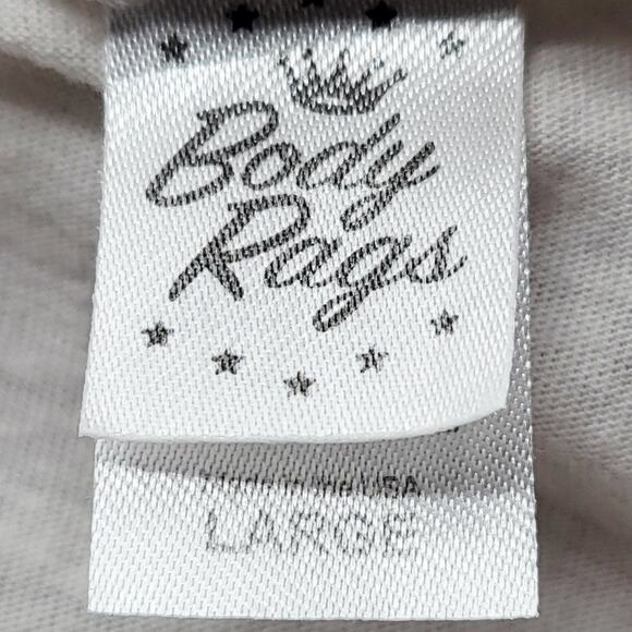 Vtg Body Rags I AM A GIANT SAN FRAN FAN Baseball Graphic Tee Made in USA Size L - Picture 6 of 7